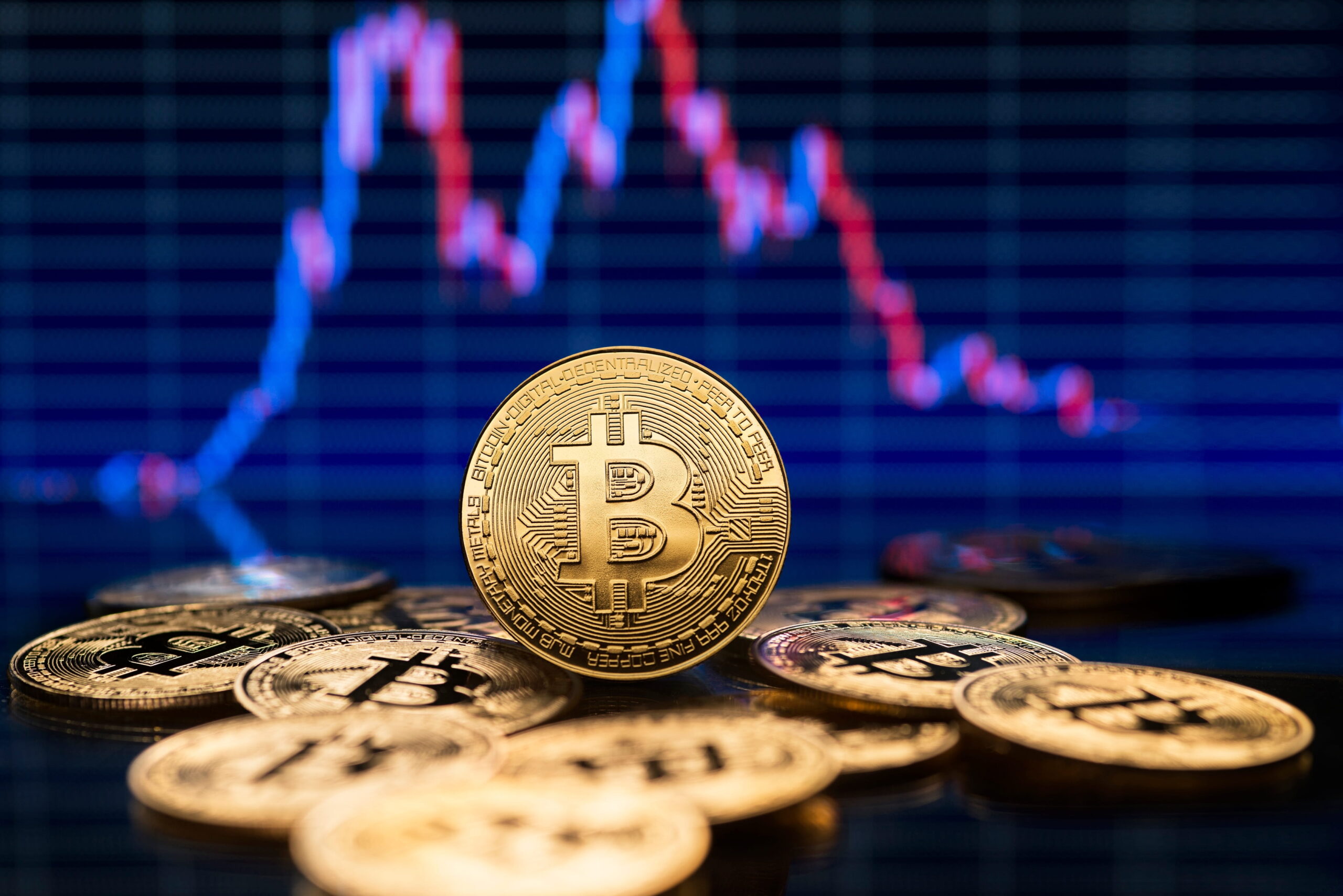 Graphic of Bitcoin demonstrating digital assets after death